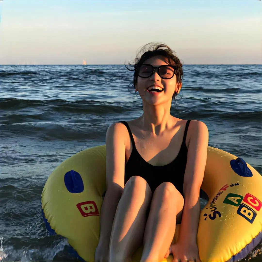 海滩春色